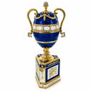 1895 Blue Serpent Clock Musical Royal Imperial Easter Egg