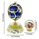 1899–1903 Spring Flowers Royal Imperial Easter Egg 9 Inches