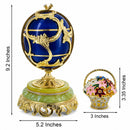 1899–1903 Spring Flowers Royal Imperial Easter Egg 9 Inches