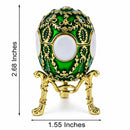1908 Alexander Palace Royal Imperial Easter Egg 2.68 Inches