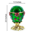 1899 Pansy Royal Imperial Easter Egg 2.5 Inches