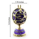1899-1903 Spring Flowers Royal Imperial Easter Egg 3.4 Inches