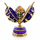 1899-1903 Spring Flowers Royal Imperial Easter Egg 3.4 Inches