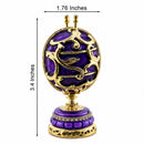 1899-1903 Spring Flowers Royal Imperial Easter Egg 3.4 Inches