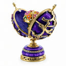 1899-1903 Spring Flowers Royal Imperial Easter Egg 3.4 Inches