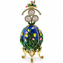 1898 Lilies of the Valley Royal Imperial Easter  Egg 4.75 Inches