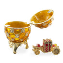 1897 Coronation Royal Imperial Easter Egg 2.5 Inches