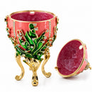 1898 Lilies of the Valley Royal Imperial Easter Egg 6.25 Inches