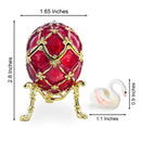1906 The Swan Royal Imperial Easter Egg in Red