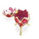 1906 The Swan Royal Imperial Easter Egg in Red