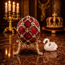 1906 The Swan Royal Imperial Easter Egg in Red