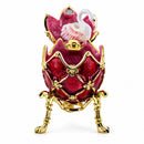 1906 The Swan Royal Imperial Easter Egg in Red