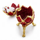 1906 The Swan Royal Imperial Easter Egg in Red