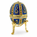1899 Twelve Panel Royal Imperial Easter Egg in Blue Enamel