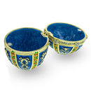 1899 Twelve Panel Royal Imperial Easter Egg in Blue Enamel