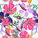 Brightly Floral Wallpaper