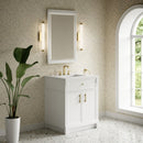 James Martin Bellshire 30" Single Bathroom Vanity, Bright White