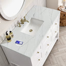 James Martin Breckenridge 48" Single Bathroom Vanity, Bright White