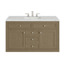 James Martin Chicago 48" Single Bathroom Vanity, Walnut Whisper