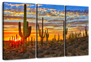Sunset Cactus Wall Art
