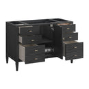James Martin Myrrin 48" Single Bathroom Vanity, Carbon Oak