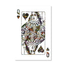 Queen of Hearts - Graffiti Canvas
