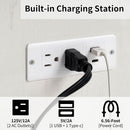 Murphy Bed Cabinet With Charging Station Queen Size