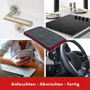 Queenwipes™ Copper-Infused Antibacterial Microfiber Cloth - Kills 99.9% Germs & Viruses (Water Only Cleaning)