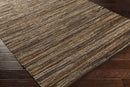 Hand Woven Leather Rag Rug - Clearance