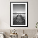 Quiet Pier Print