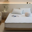 White Gray Cooling Mat Set