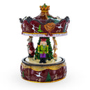 Musical Rotating Carousel with Ballerina and Nutcracker