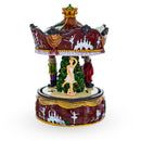 Musical Rotating Carousel with Ballerina and Nutcracker