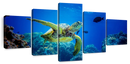 Glowing Turtle Wall Art