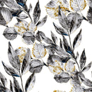 Grey Leaves Wallpaper