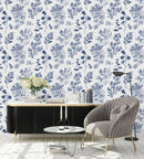 Stylish Watercolor Flowers Wallpaper Tasteful Select