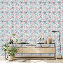 Voguish Light Floral Wallpaper