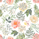 Light Floral Wallpaper