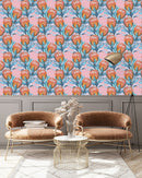 Protea on Pink Wallpaper