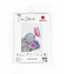Rabbit and Butterfly B1235l Counted Cross-Stitch Kit