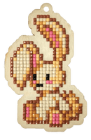 Rabbit CSw404 Diamond Painting on Plywood Kit