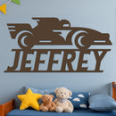 Race Car Name Sign