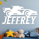 Race Car Name Sign