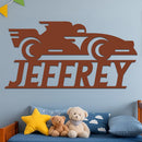 Race Car Name Sign