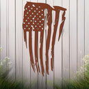 Ragged American Flag