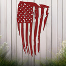 Ragged American Flag