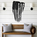 Ragged American Flag
