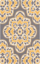 Lashburn Global Bright Yellow Area Rug