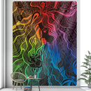DecorBites™ Boho Girl Tapestry: Hippie Yoga Mat, Sofa Blanket, Home Decor Art
