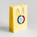 Rainbow Kids Graduation Favor Labels